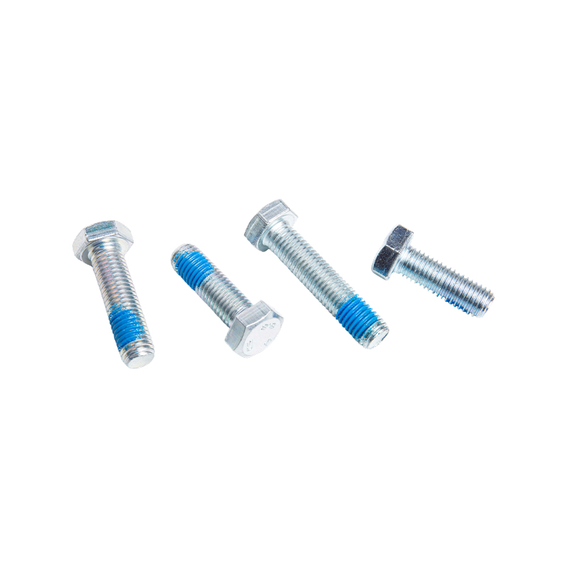 Sechskantschrauben aus verzinktem Kohlenstoffstahl der Güteklasse 8.8, hochfeste verlängerte Halbgewindebolzen
