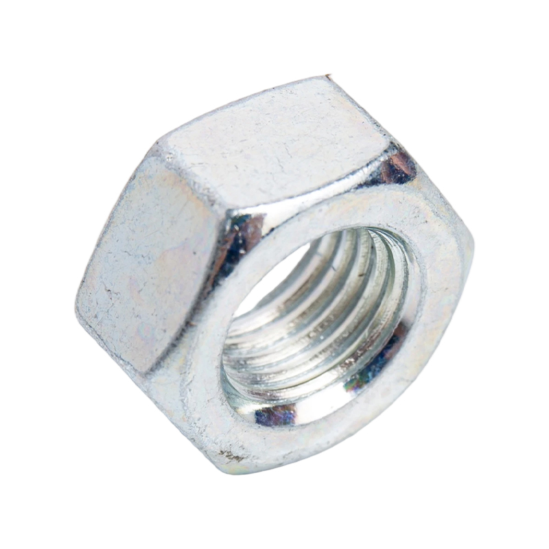 Sechskantmutter aus Kohlenstoffstahl, gestanzter Dreipunktverschluss, äußere Sechskantmutter, Mutter, Verriegelungsschraube der Güteklasse 4,8